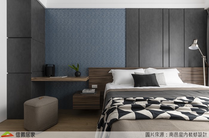 充分使用不同的材質混搭,提升空間質感與感受