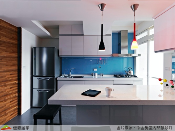 室內設計 廚房設計 水槽 開放式廚房 中島廚房