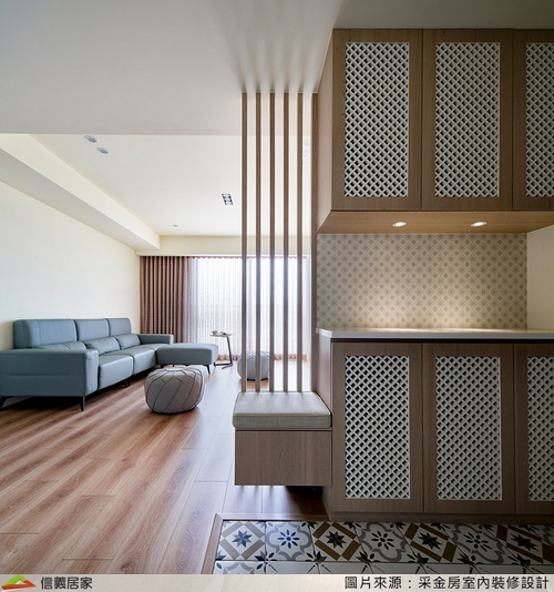 室內設計 簡約時尚 北歐風 小坪數室內設計作品 地磚 美式